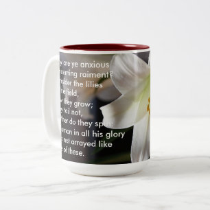 Lilien des Feldes - Tasse