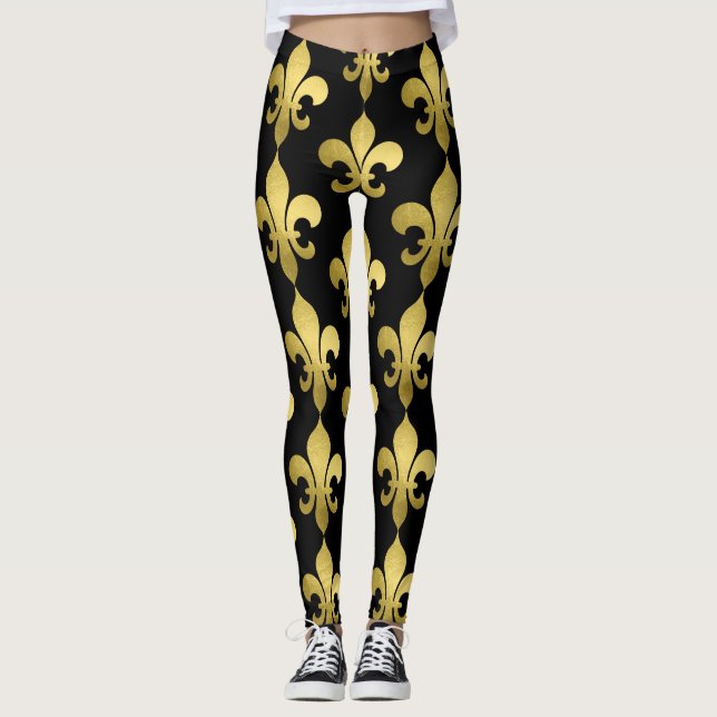 Lilien für alle Farben Leggings (Vorderseite)