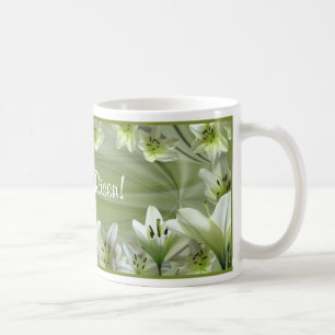 Lilien für Ostern! Kaffeetasse