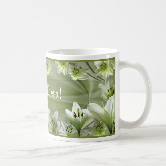Lilien für Ostern! Kaffeetasse