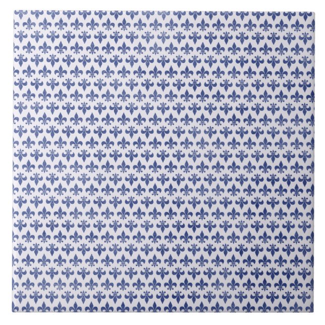 Lilien-große Fliese (Vorderseite)