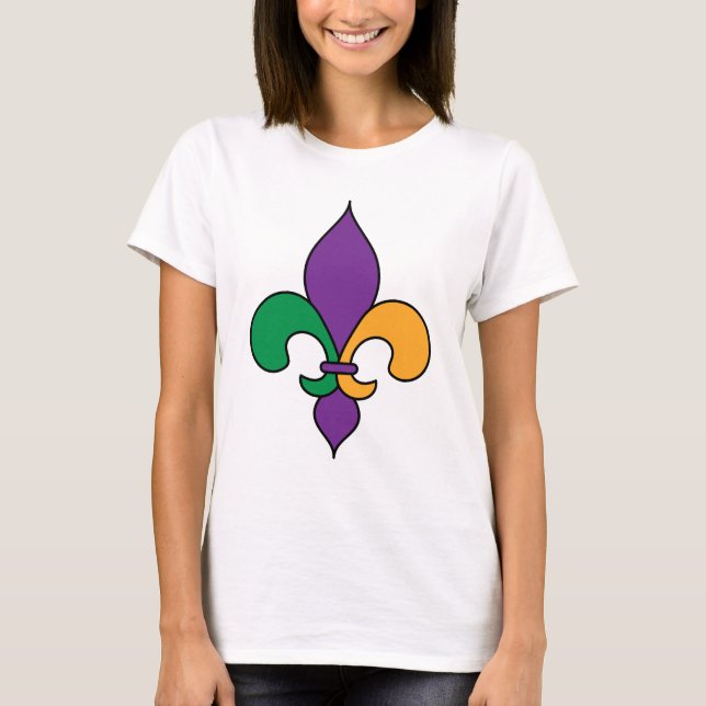 Lilien-Karneval-T - Shirt (Vorderseite)