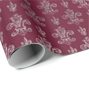 Lilien-königliches Geschenkpapier