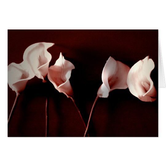 Lilien-Liebe Karte