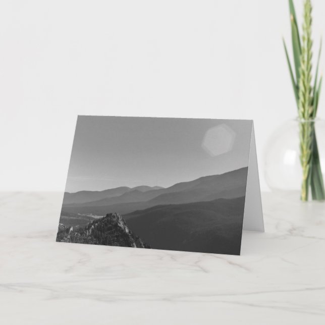 Lilien-Mountain View, Grußkarte durch Kennzeichen Karte (Vorderseite)