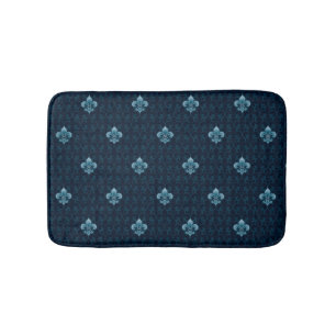Lilien-Muster Badematte