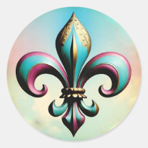 Lilien-Sticker 