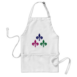 Lilien-Symbole Schürze