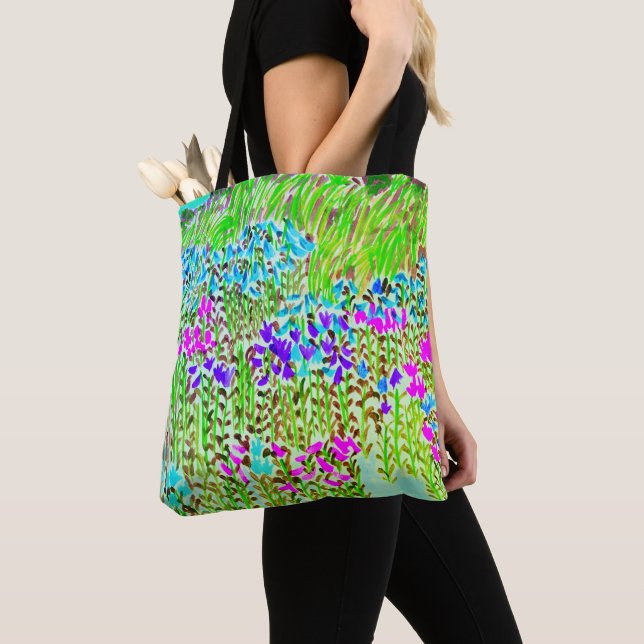 Lilien überall Tote Tasche (Von Nahem)