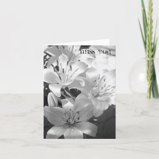 Lilien - Vermissen Karte