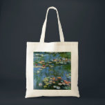 Lilien von Monet Tragetasche<br><div class="desc">Monets Wasser-Lilien</div>