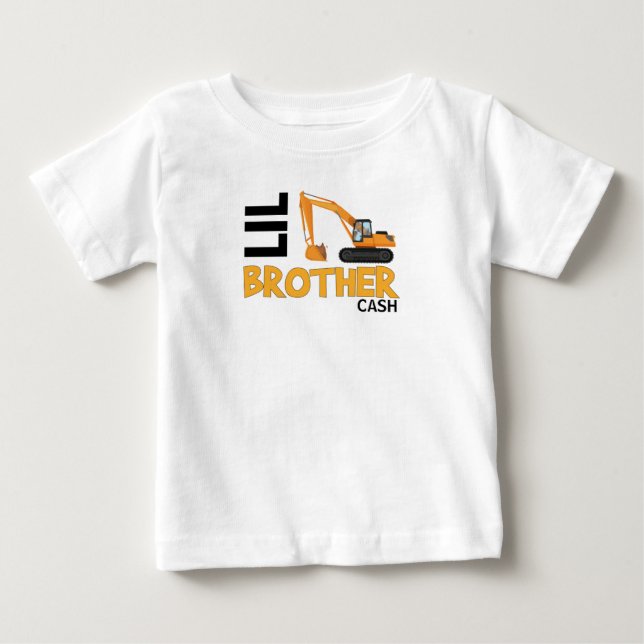 Lilienbruderbauwagen Baby T-shirt (Vorderseite)