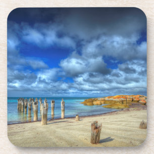 Lilienen-Strand Wybalena, Flinders-Insel Getränkeuntersetzer
