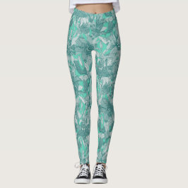 Liliengrün Leggings