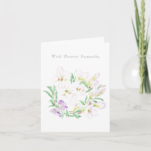 Lilienkatalog Karte (Vorderseite)