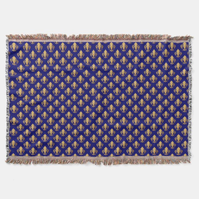 Lilienmuster Decke (Vorderseite)