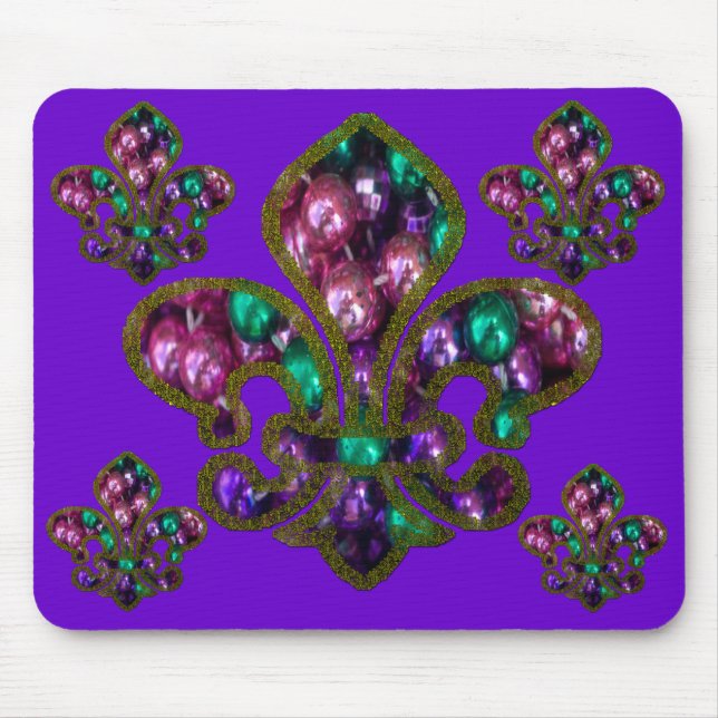 Lilienperlen mousepad (Vorne)