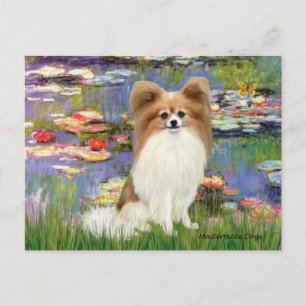Lilies 2 - Papillon 4 Postkarte