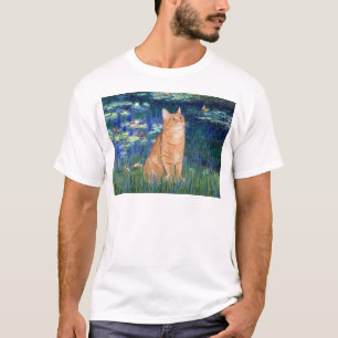 Lilies 5 - Orange Tabby SH Katze 46 T-Shirt