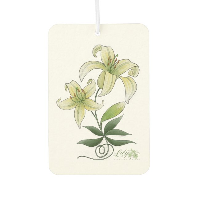 Lilies Autolufterfrischer (Vorderseite)