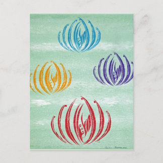 Lilies, Bidjara 2007 Postkarte