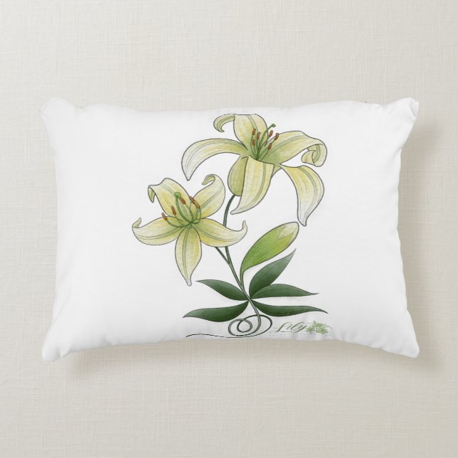 Lilies Dekokissen (Vorderseite)