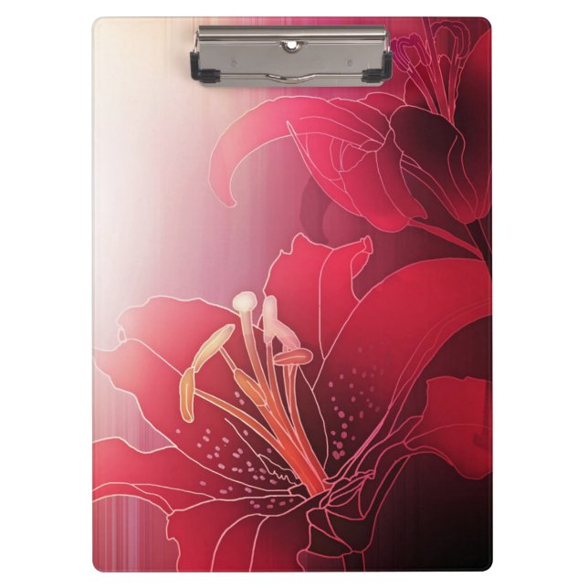 Lilies Klemmbrett (Vorderseite)