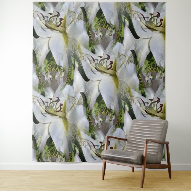 Lilies liebt....... wandteppich (Beispiel)