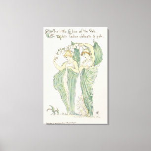 Lilies of the Vale, from Flora's Feast, 1901 (colo Leinwanddruck