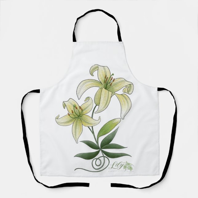 Lilies Schürze (Vorderseite)