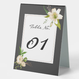 Lilies Wedding Tischaufsteller