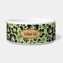Lilikoi Paw Hawaiian Hibiskus Monogram Limon