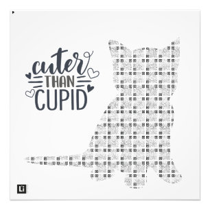 Lil'Inspirations #26 - Cuter than cupid Fotodruck