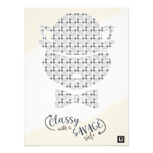 Lil'Inspirations #33 - Classy with a savage side Fotodruck