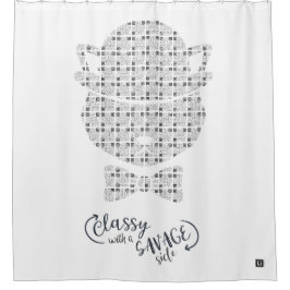 Lil'Inspirations #35 - Classy with a savage side D Duschvorhang