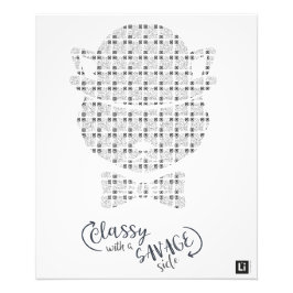 Lil'Inspirations #35 - Classy with a savage side Fotodruck