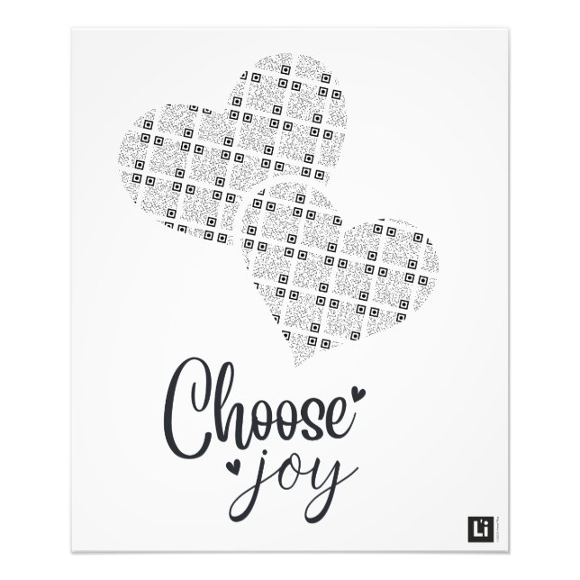 Lil'Inspirations #40 - Choose Joy Fotodruck (Vorne)