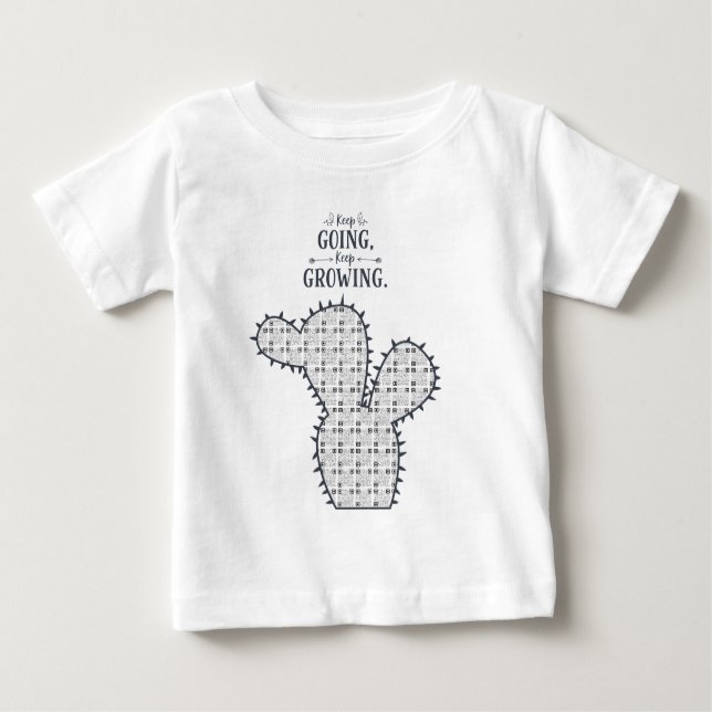 Lil'Inspirations #9 - Keep going, keep growing Baby T-shirt (Vorderseite)