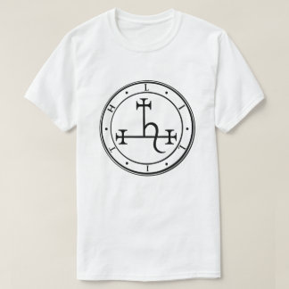 Lilith sigil. T-shirt de déesse de lune noire