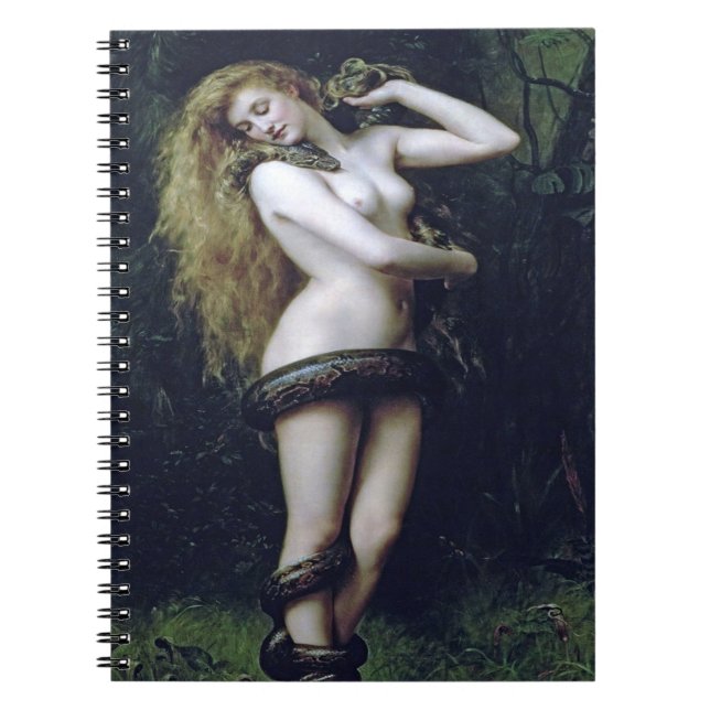Lilith von John Collier 1887 Notizblock (Vorderseite)