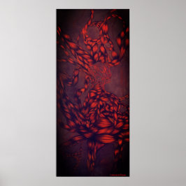 Lilith's Matrix Red Poster