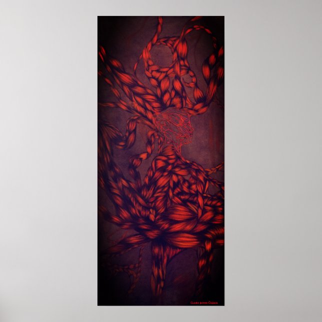 Lilith's Matrix Red Poster (Vorne)