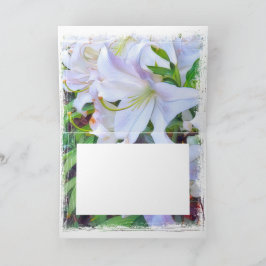 Lilium "Casa Blanca"[Grußkarte] Karte