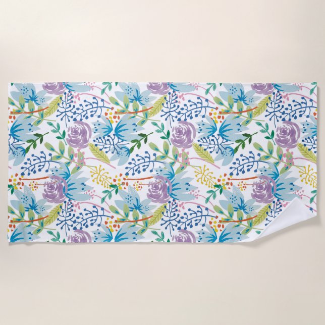 Lilla Garden Handtuch (Vorderseite)
