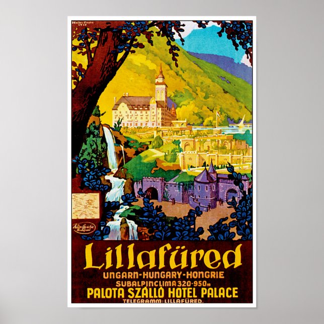 Lillafured Hungary Poster (Vorne)