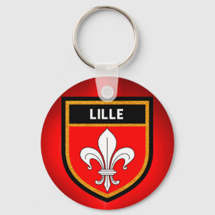 Lille Flag Schlüsselanhänger