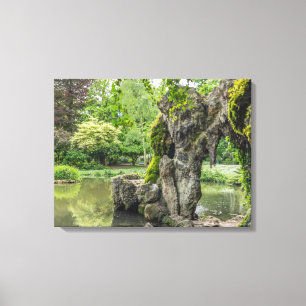 Lille Jardin Vauban Grotto Ansicht Leinwand