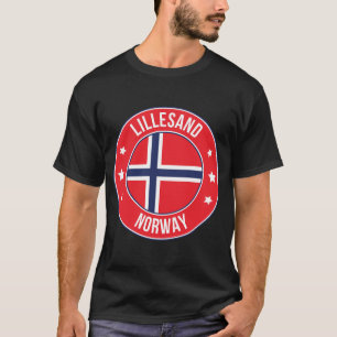 Lillesand, Norwegen Stadt T-Shirt