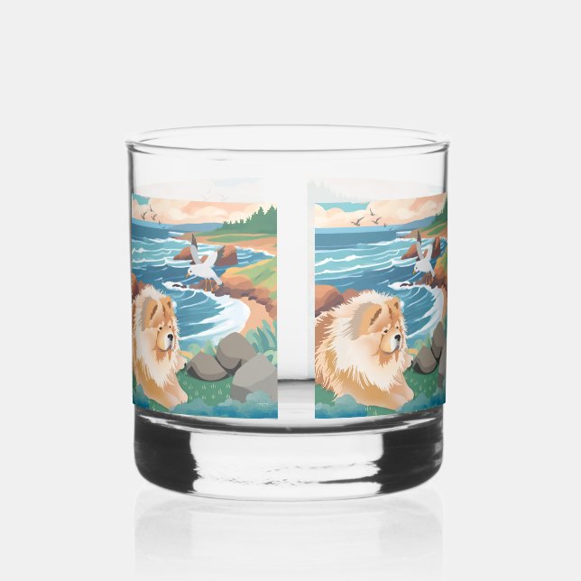 LILLIAN Chow Verre de roches stemless (Gauche)