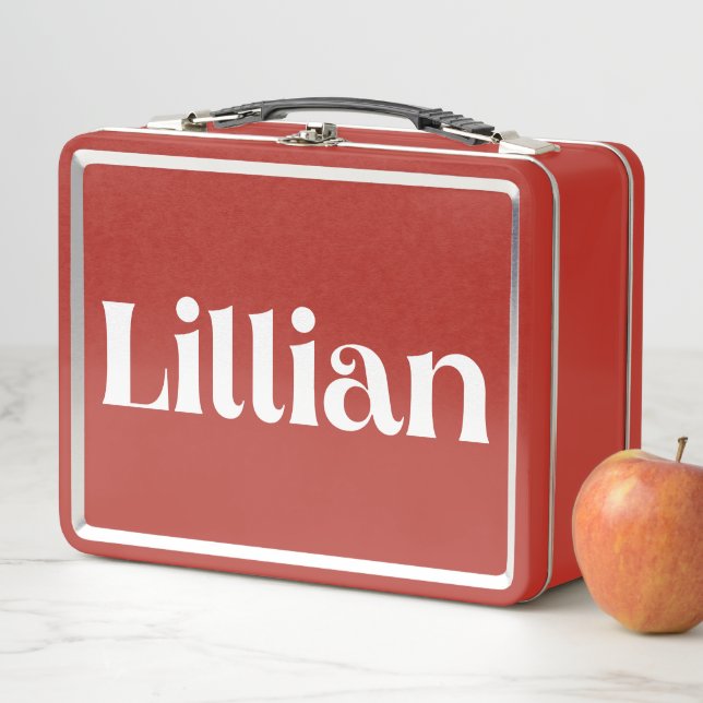 Lillian Metall Brotdose (Beispiel)